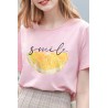 Tricou dama bumbac Lemon Smile 1542