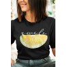 Tricou dama bumbac Lemon Smile 1542