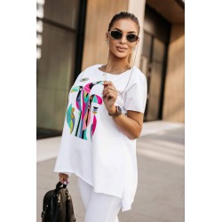 Tricou dama bumbac Birds 1568