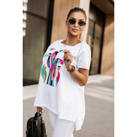 Tricou dama bumbac Birds 1568