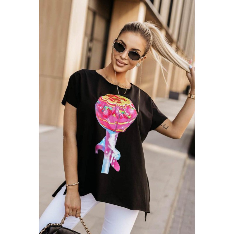 Tricou dama bumbac Lollipop 1568