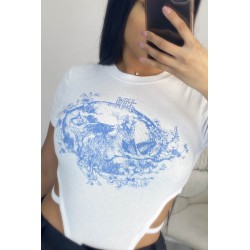 Body dama cu imprimeu 9656