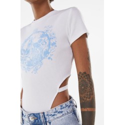 Body dama cu imprimeu 9656