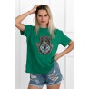Tricou dama bumbac Hamsa Hand 1548