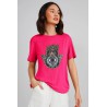 Tricou dama bumbac Hamsa Hand 1548