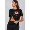 Tricou dama bumbac Crizantema 1547