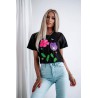 Tricou dama cu imprimeu floral 1530