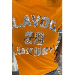 Tricou dama cu paiete OlaVoga 1512