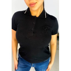 Tricou dama polo Fluture 1466