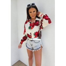 Camasa casual cu imprimeu 1529-23