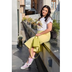 Set marimi mari din bumbac cu fusta si tricou  - 8029