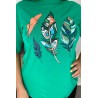 Tricou dama marimi mari Feathers 1570