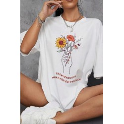 Tricou dama marimi mari Grow 1574