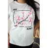 Tricou dama marimi mari Be Kind 1572