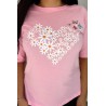 Tricou dama marimi mari Floral Heart 1575-23
