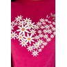 Tricou dama marimi mari Floral Heart 1575-23