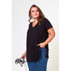 Tricou dama marimi mari despicat 1296-23