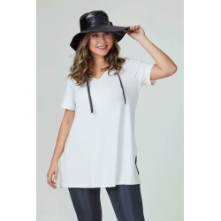 Tricou dama marimi mari despicat 1296-23