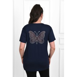 Tricou dama marimi mari Fluturi 1462