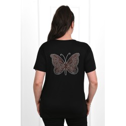 Tricou dama marimi mari Fluturi 1462