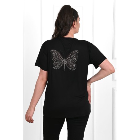 Tricou dama marimi mari Butterfly 1461