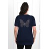 Tricou dama marimi mari Butterfly 1461