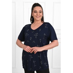 Tricou dama marimi mari cu strasuri