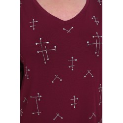 Tricou dama marimi mari cu strasuri