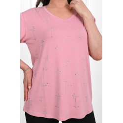 Tricou dama marimi mari cu strasuri