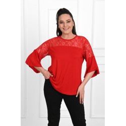 Bluza dama marimi mari dantela 1449