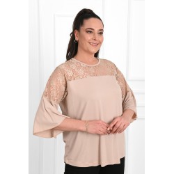 Bluza dama marimi mari dantela 1449