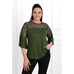 Bluza dama marimi mari dantela 1449