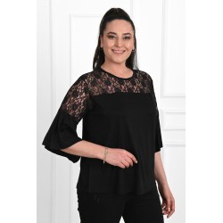 Bluza dama marimi mari dantela 1449