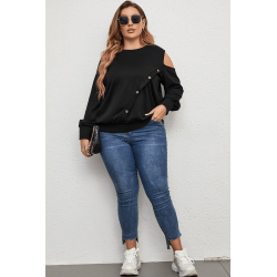 Bluza dama marimi mari cu nasturi 1390