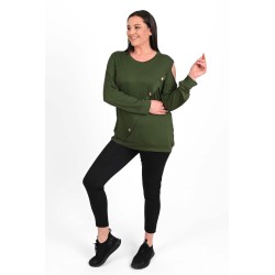 Bluza dama marimi mari cu nasturi 1390