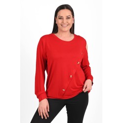 Bluza dama marimi mari cu nasturi 1390