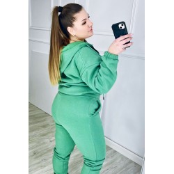 Trening dama marimi mari vatuit fermoar alb 3557-23