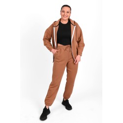 Trening dama marimi mari vatuit fermoar alb 3557-23