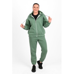 Trening dama marimi mari vatuit fermoar alb 3557-23