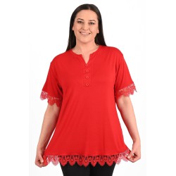 Tricou dama marimi mari cu dantela 1448