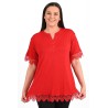 Tricou dama marimi mari cu dantela 1448