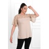 Tricou dama marimi mari cu dantela 1428