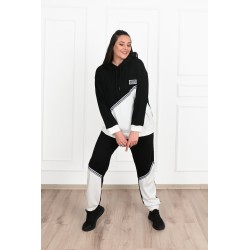 Trening dama marimi mari cu gluga Hommes 3625