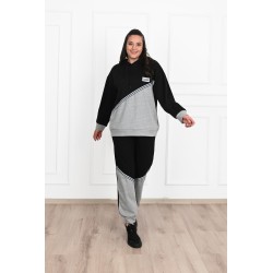 Trening dama marimi mari cu gluga Hommes 3625
