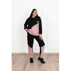 Trening dama marimi mari cu gluga Hommes 3625