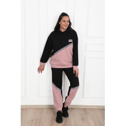 Trening dama marimi mari cu gluga Hommes 3625