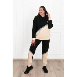 Trening dama marimi mari cu gluga Hommes 3625