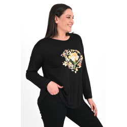 Bluza dama marimi mari Bouquet 1431