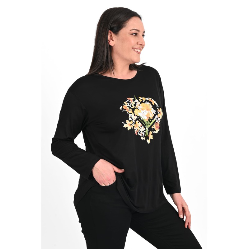 Bluza dama marimi mari Bouquet 1431