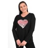 Bluza dama marimi mari Heart 1434